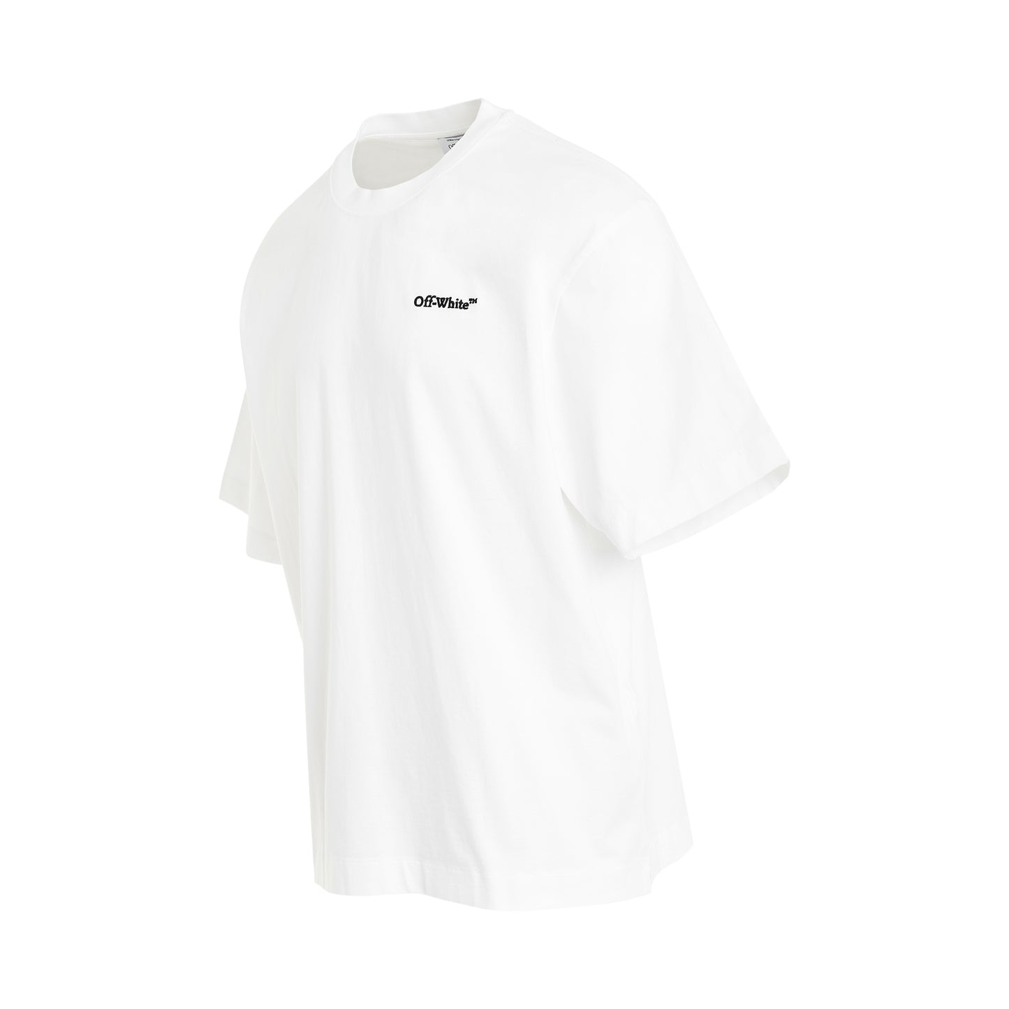 Tattoo Arrow Skate T-Shirt in White/Black