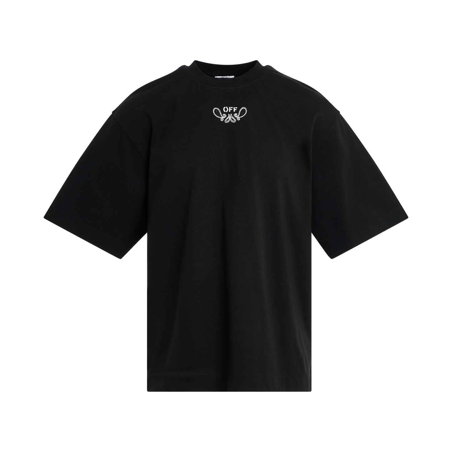 Bandana Arrow Skate T-Shirt in Black/White