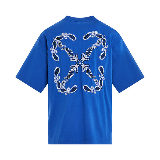 Bandana Arrow Skate T-Shirt in Nautical Blue