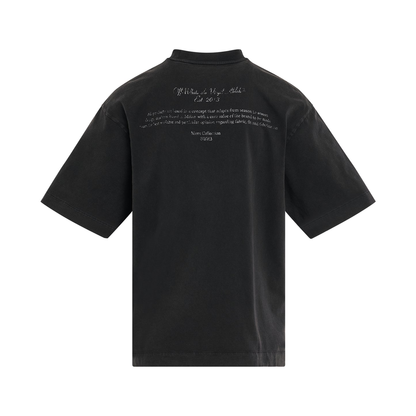 Mary Print Skate T-Shirt in Black/White