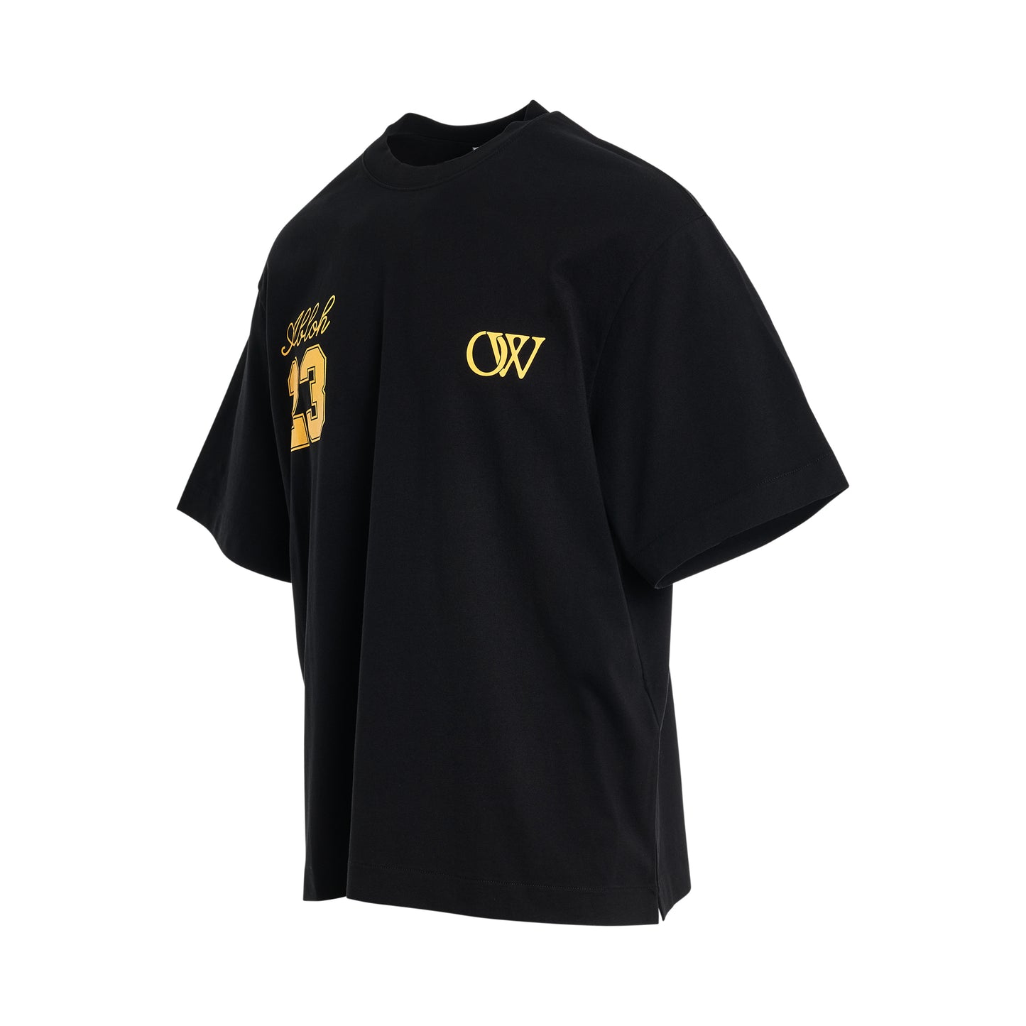 23 Logo Skate T-Shirt in Black/Gold