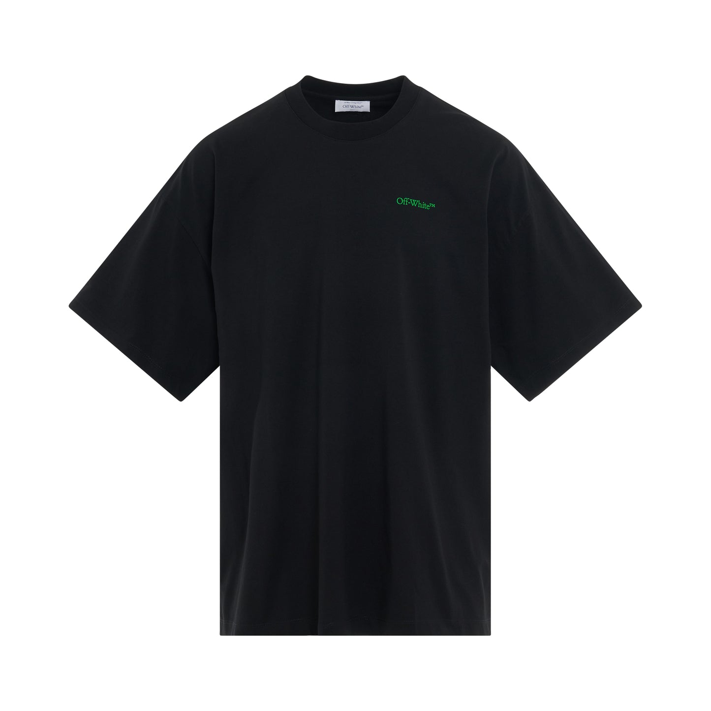 Moon Tab Oversize T-Shirt in Black