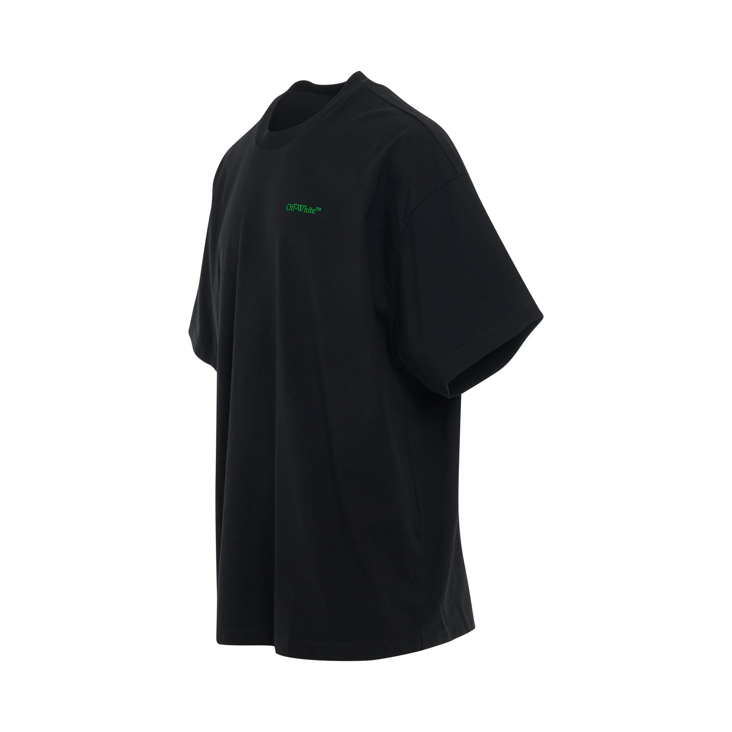 Moon Tab Oversize T-Shirt in Black