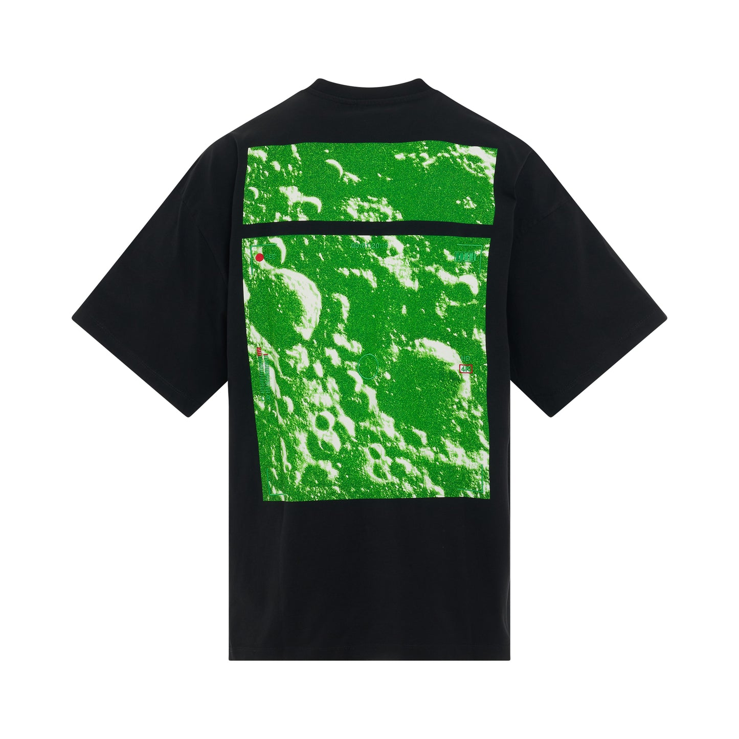 Moon Tab Oversize T-Shirt in Black