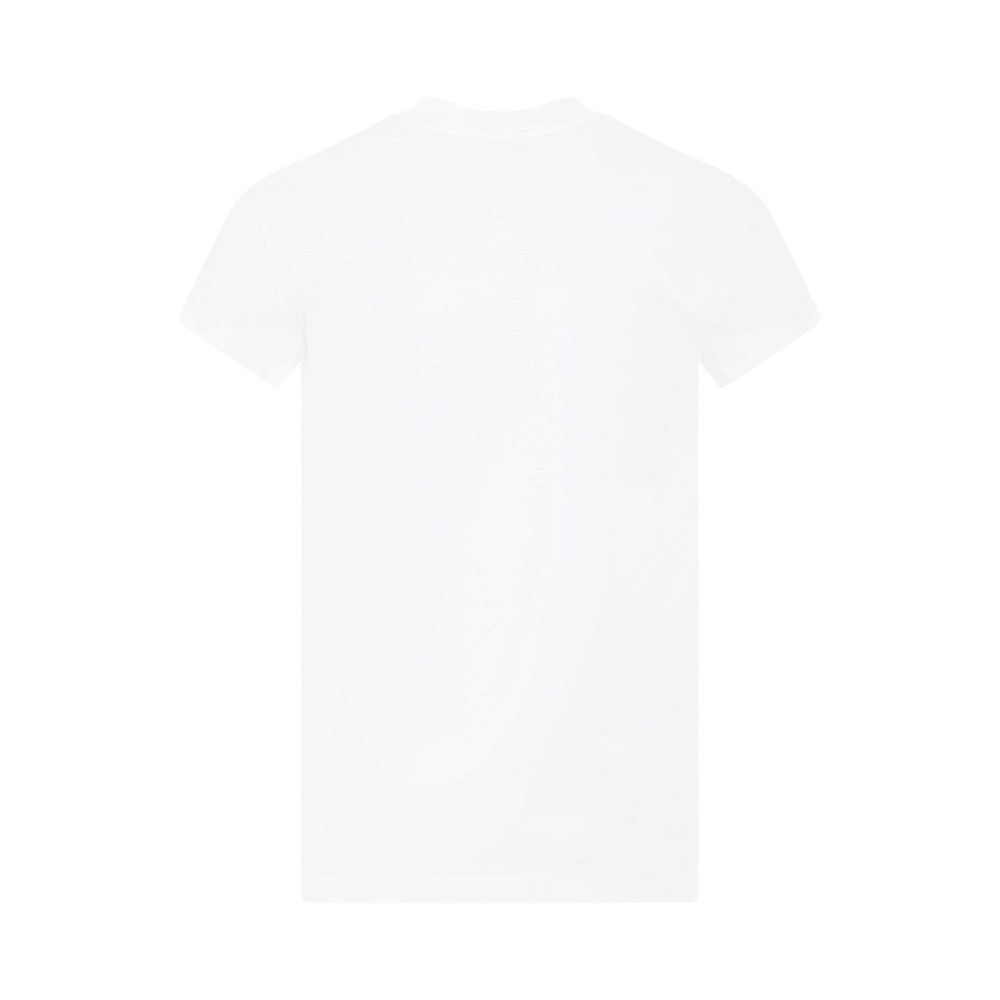 Off Stamp Shaped T-Shirt in White