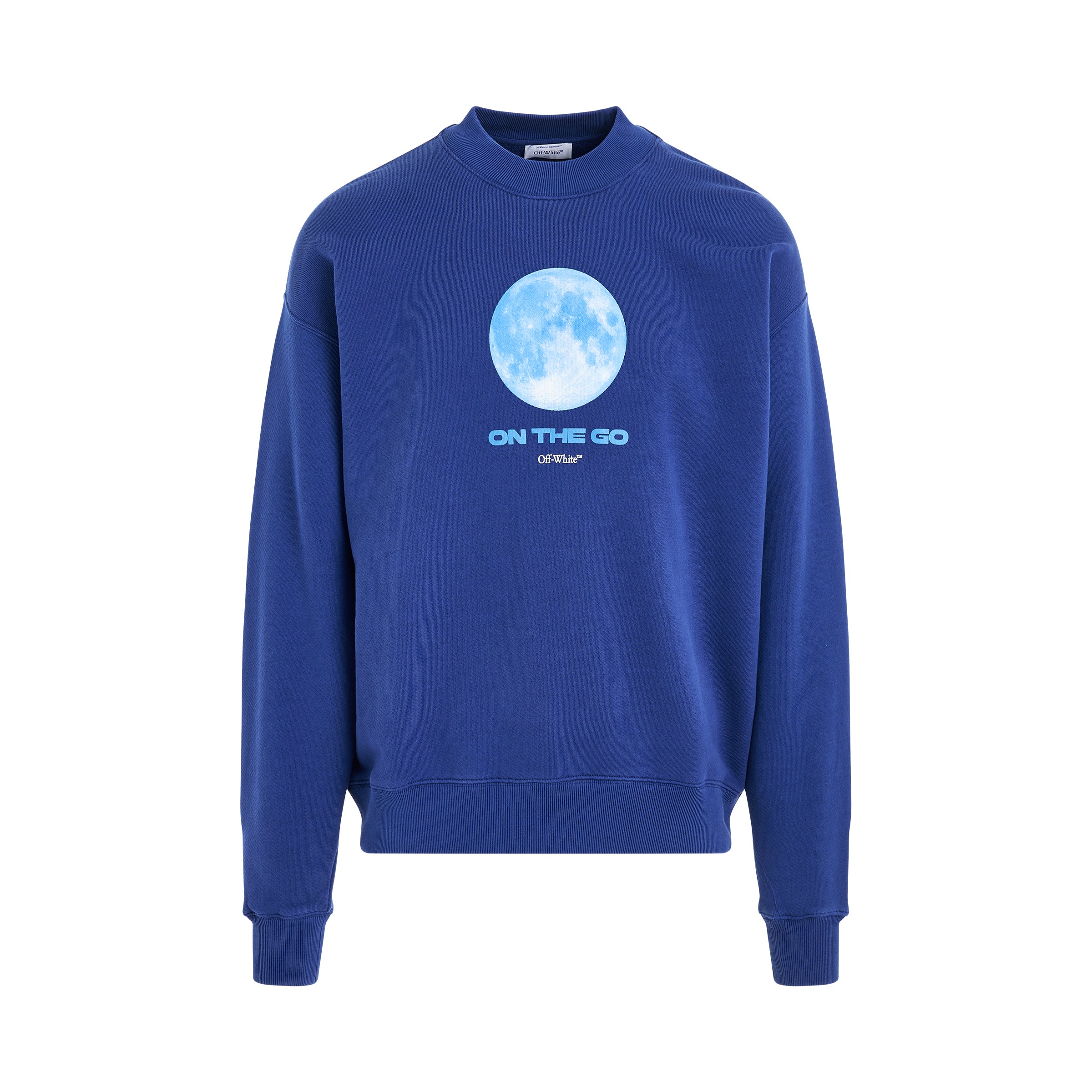 Onthego Moon Skate Fit Sweatshirt in Dark Blue