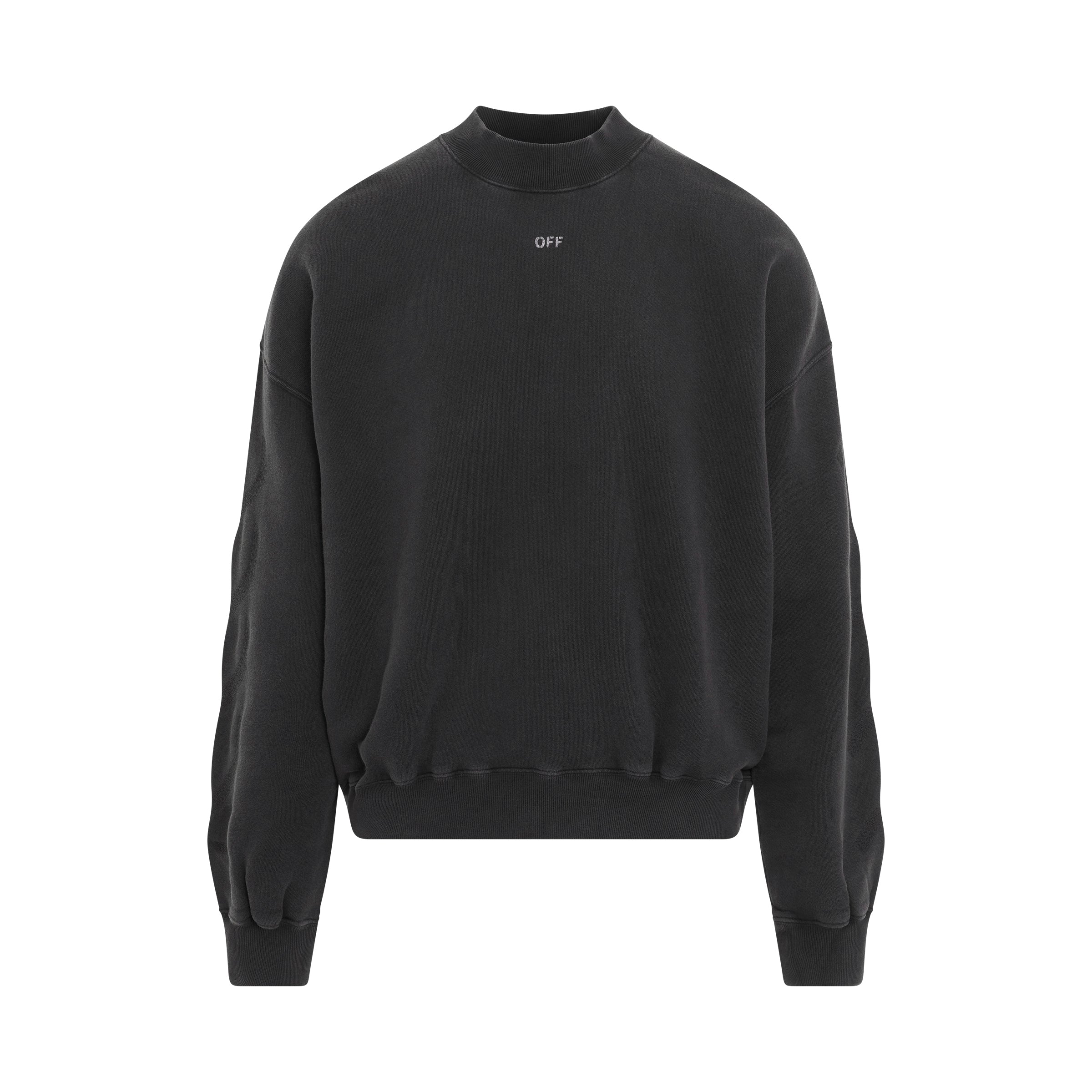 St Matthew Oversize Sweatshirt in Black