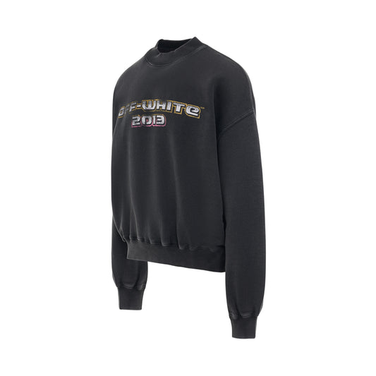 Digit Bacchus Oversize Sweatshirt in Black