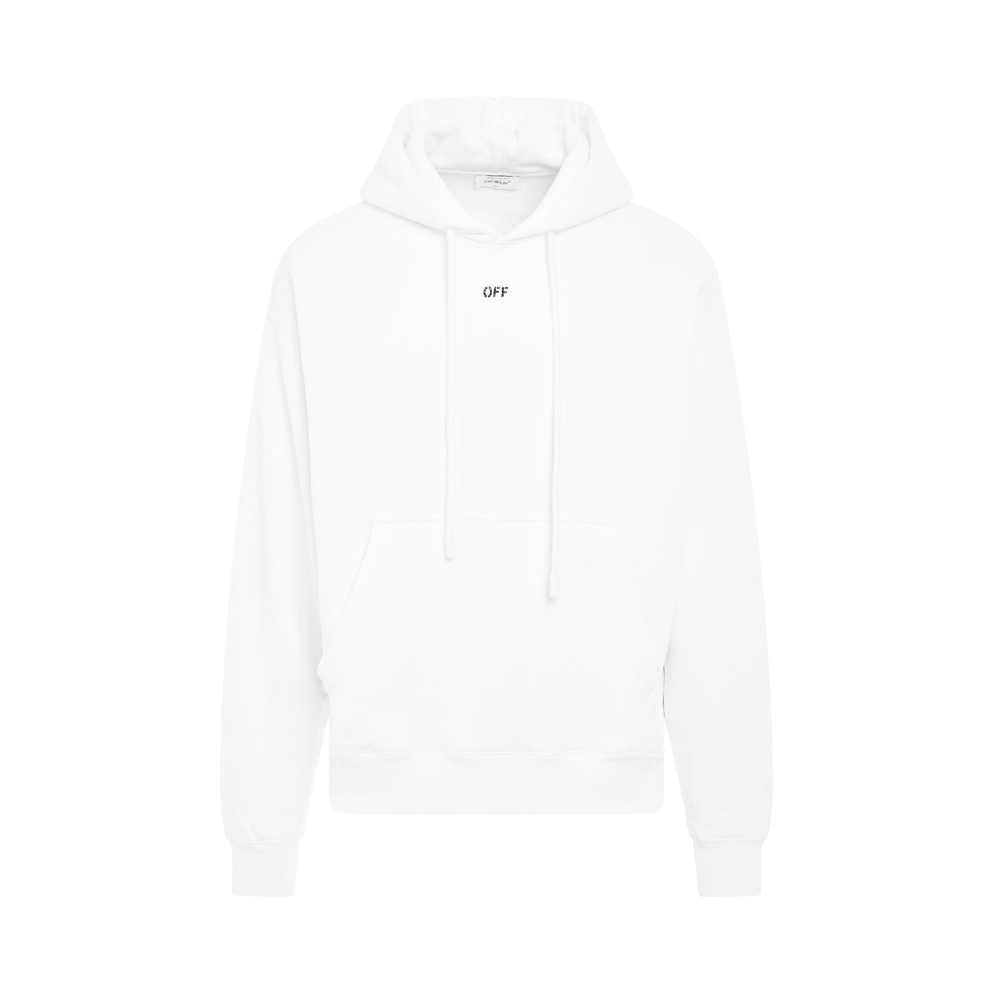 Off Stamp Skate Fit Hoodie in White