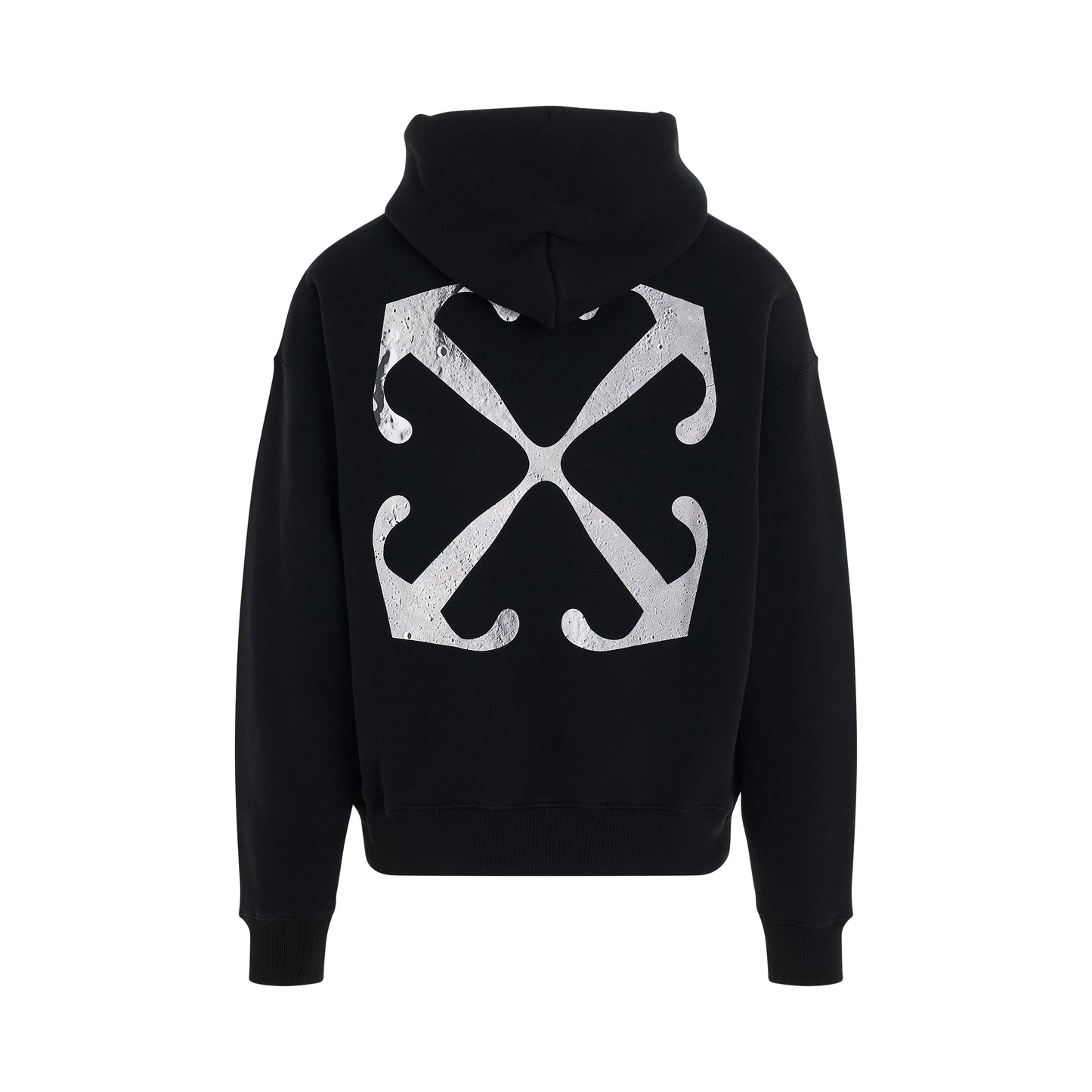 Lunar Arrow Skate Fit Hoodie in Black