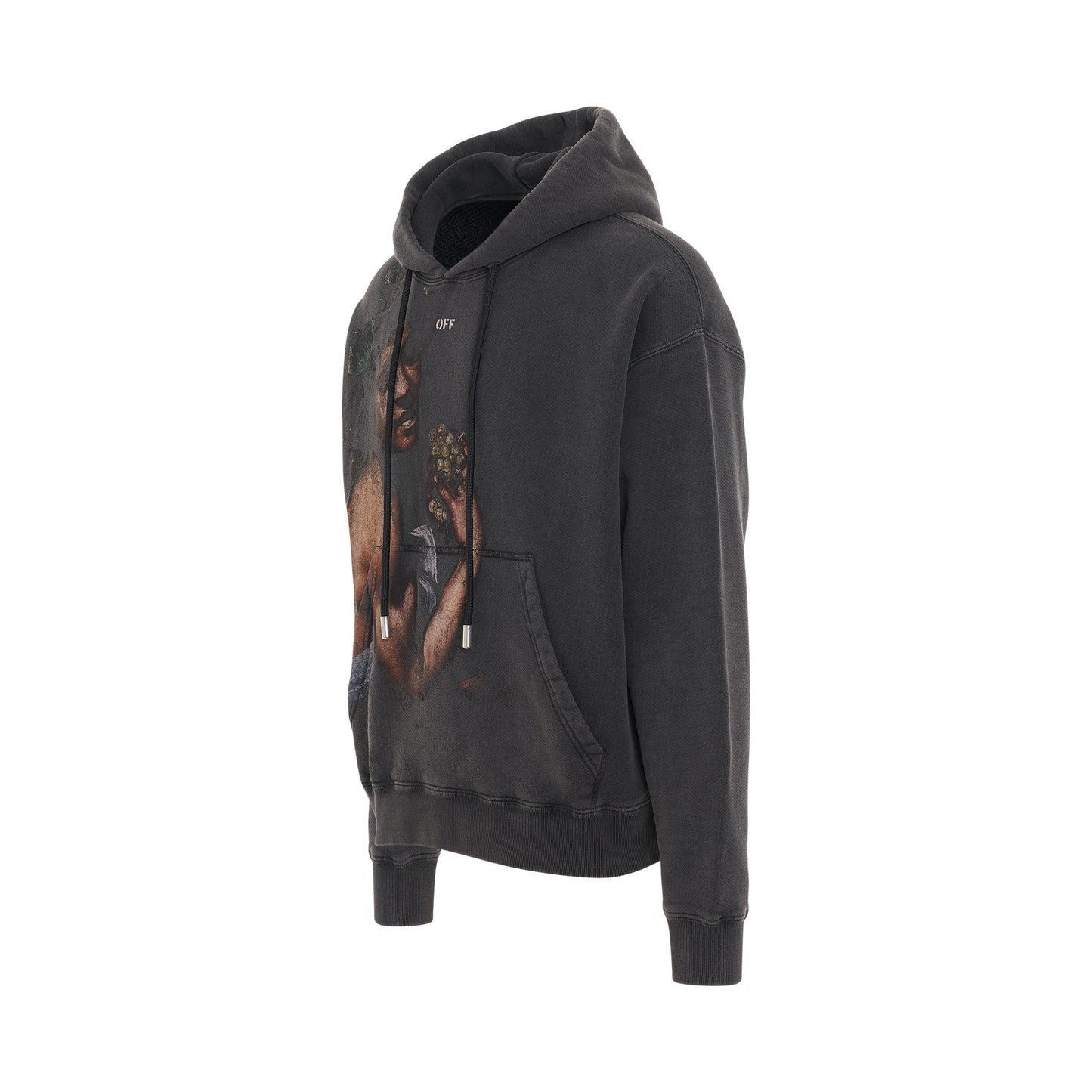 Bacchus Skate Fit Hoodie in Black