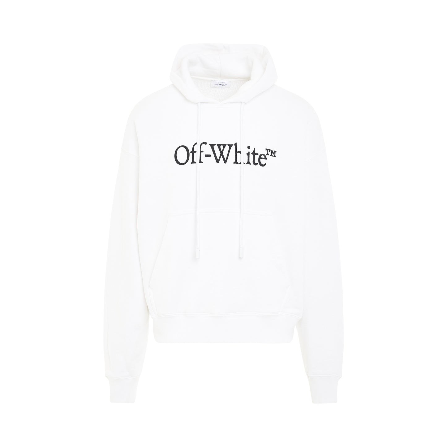 Big Bookish Skate Fit Hoodie in White