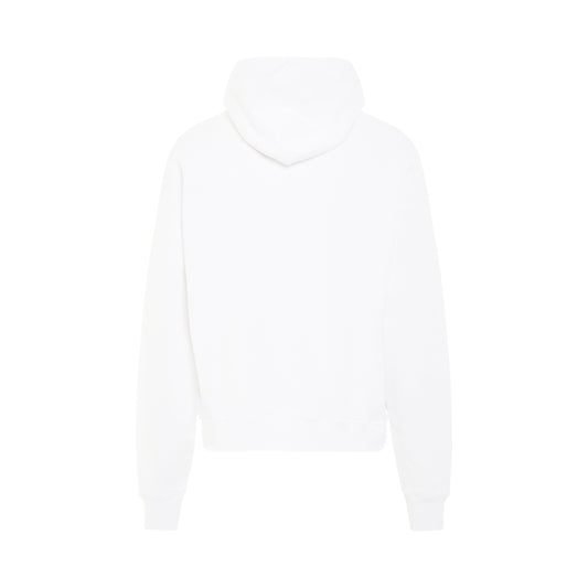 Big Bookish Skate Fit Hoodie in White