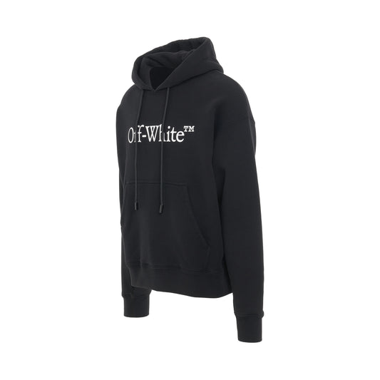 Big Bookish Skate Fit Hoodie in Black