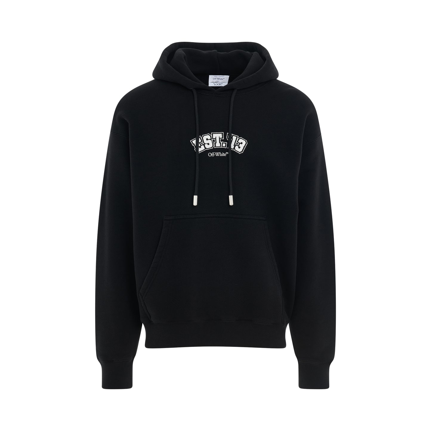 Skate Hoodie in Black/White