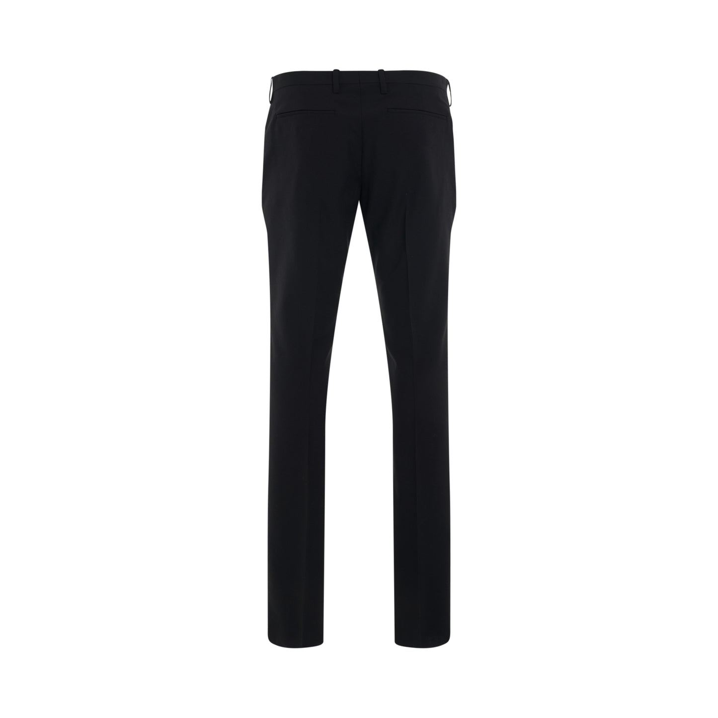 Corporate Skinny Fit Pants in Black/White