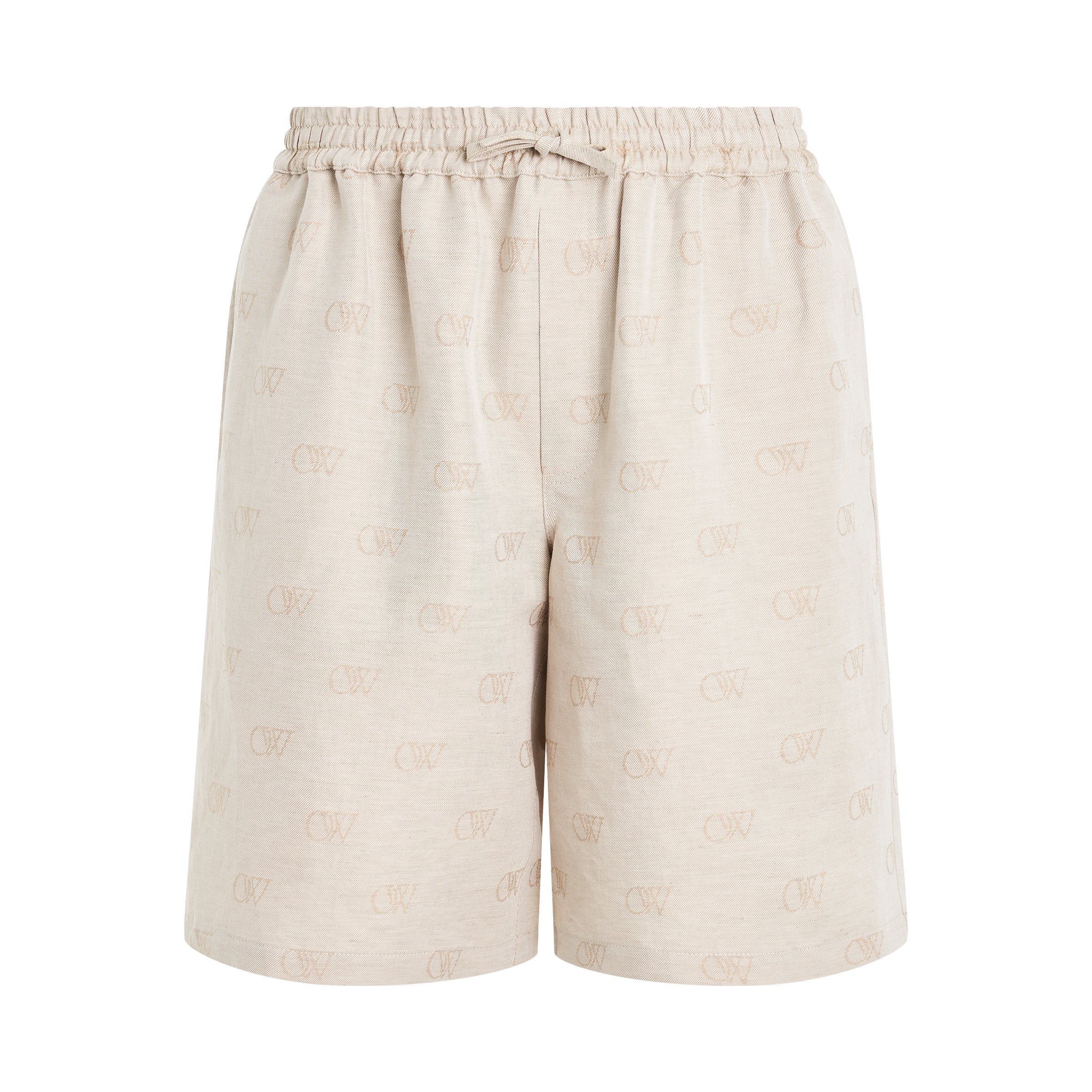 Linen Short Pants in Cream