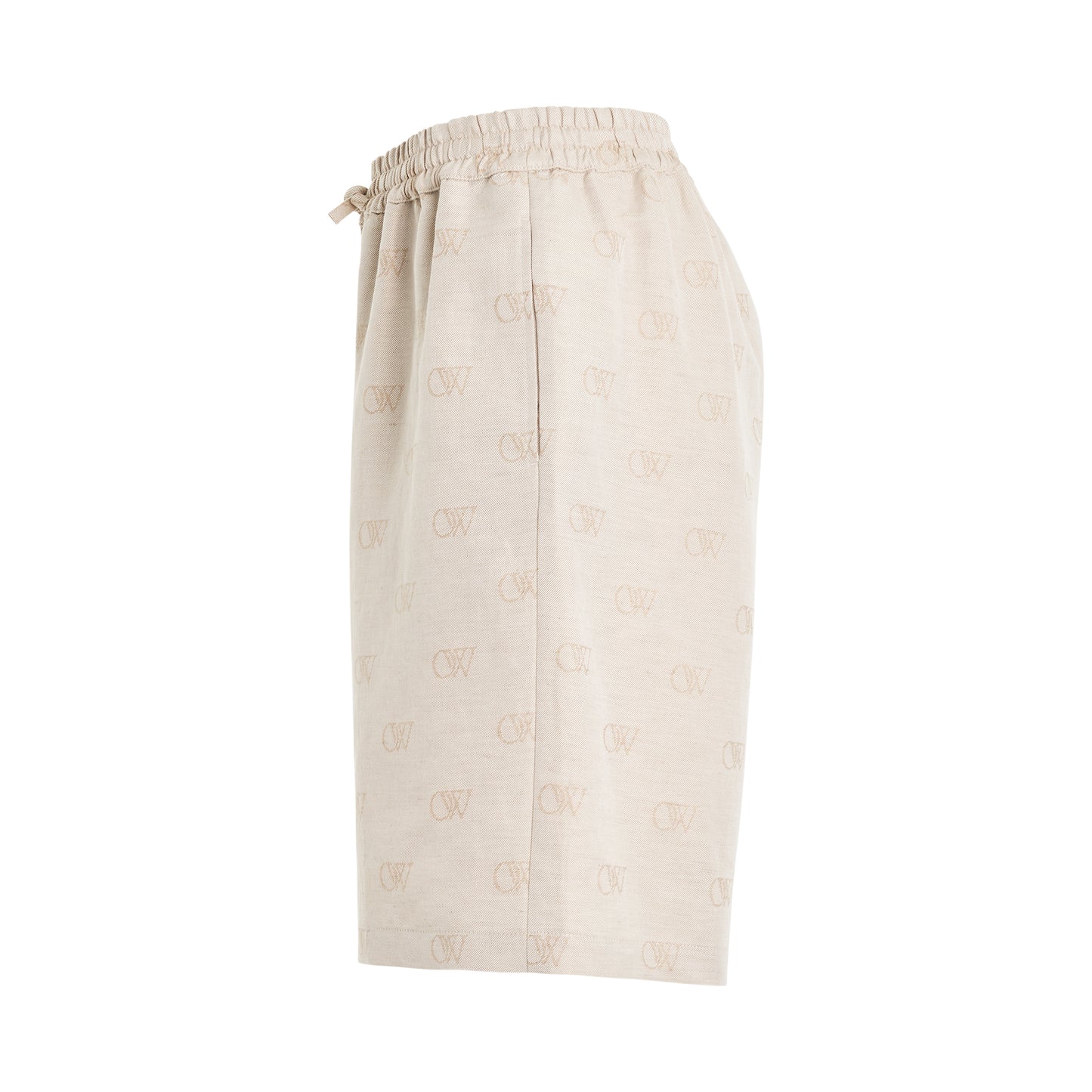 Linen Short Pants in Cream