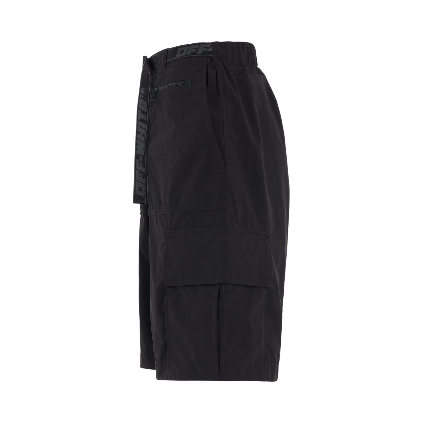 Industrial Cargo Shorts in Black/Dark Grey