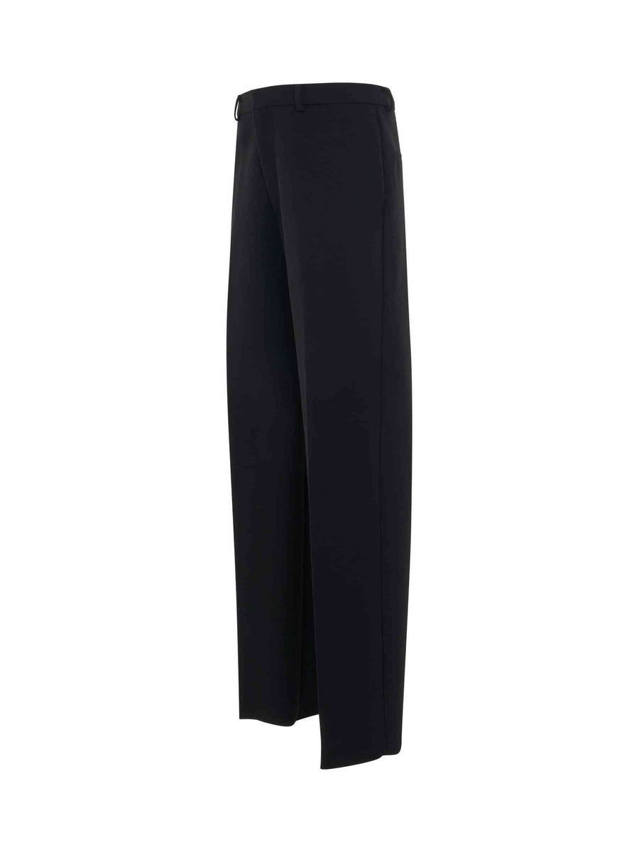 OW Embroidered Tailor Pant in Black