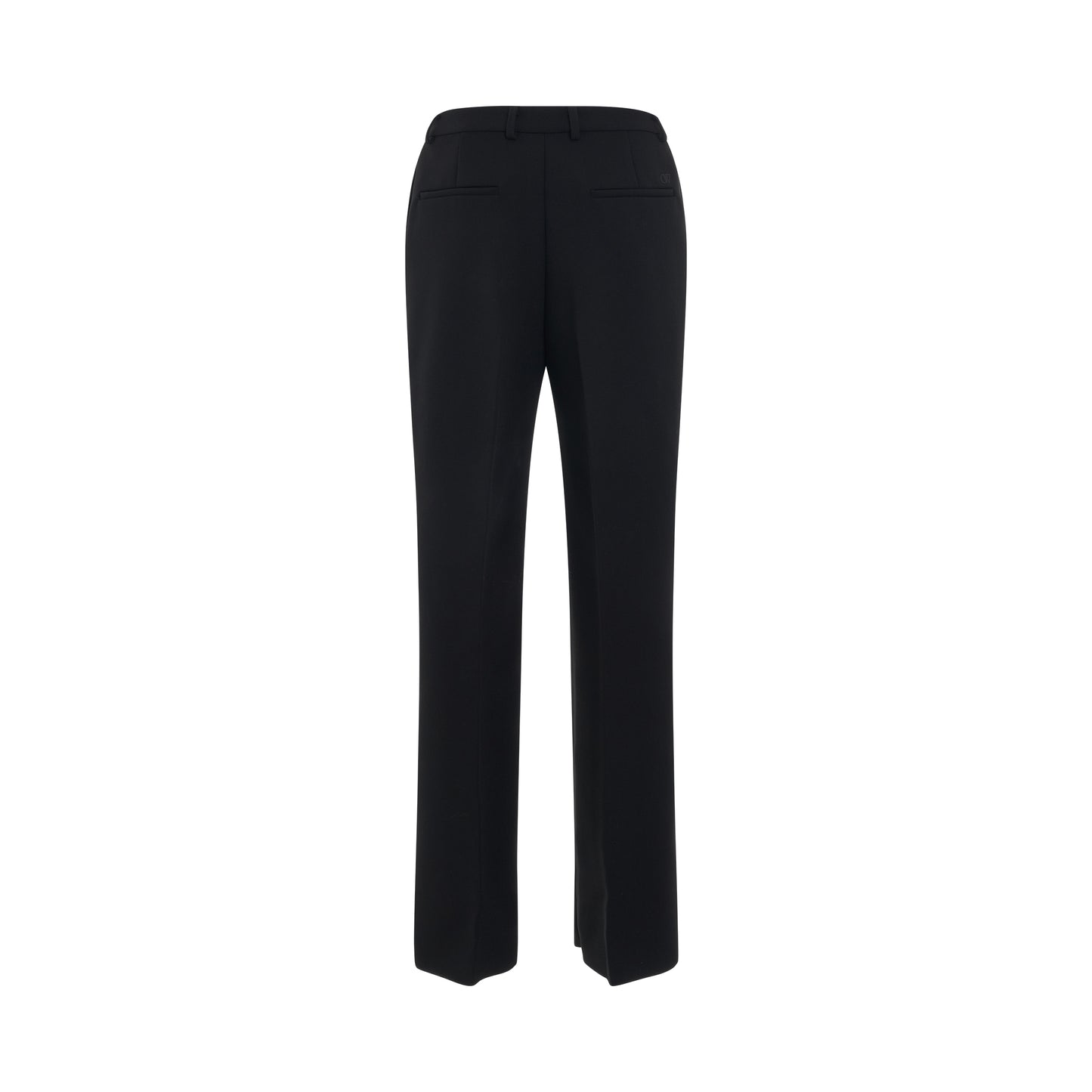 OW Embroidered Tailor Pant in Black