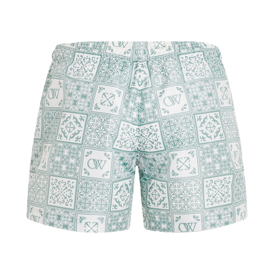 Maiolica Swim short in Light Blue