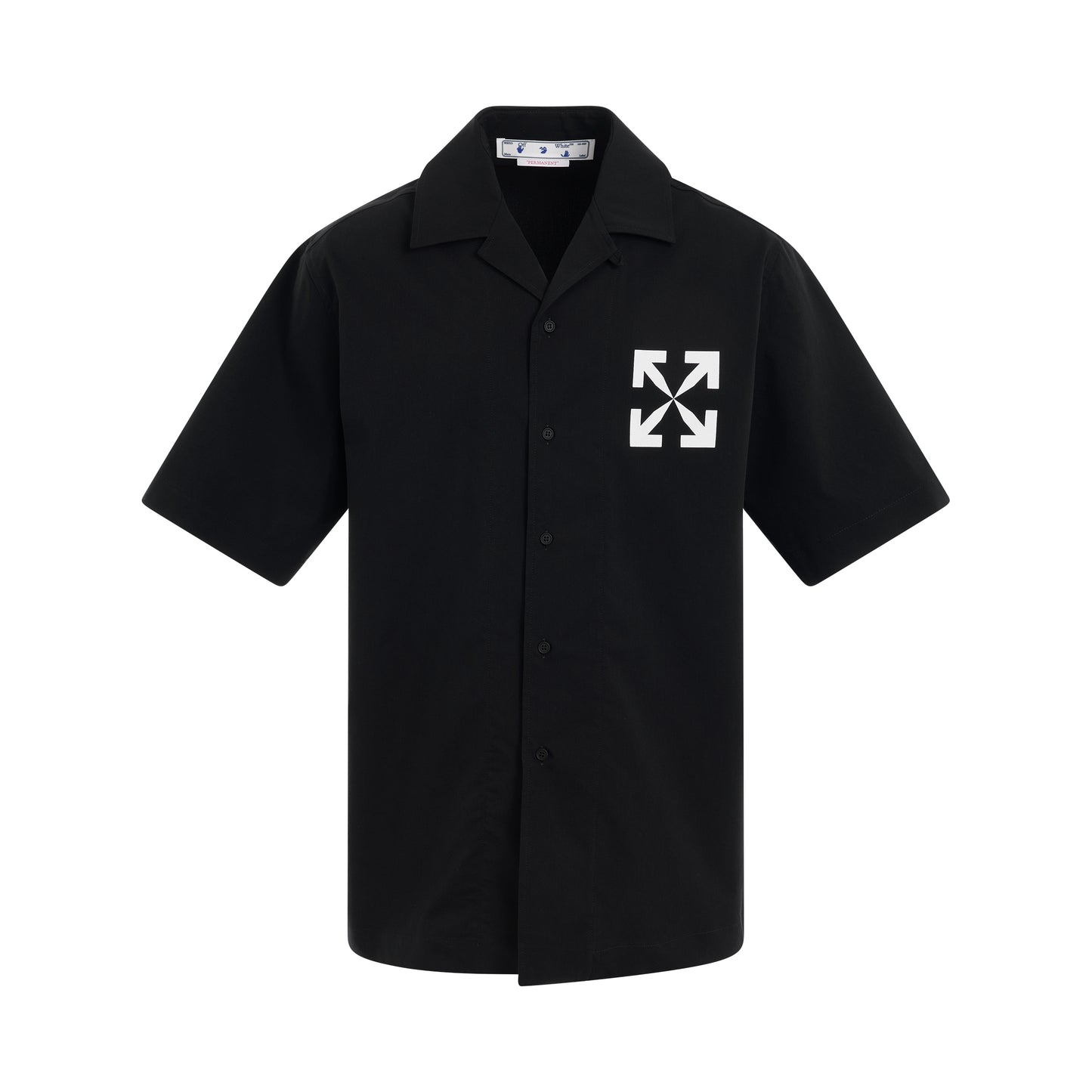 Single Arrow Holiday Shirt in Black/White