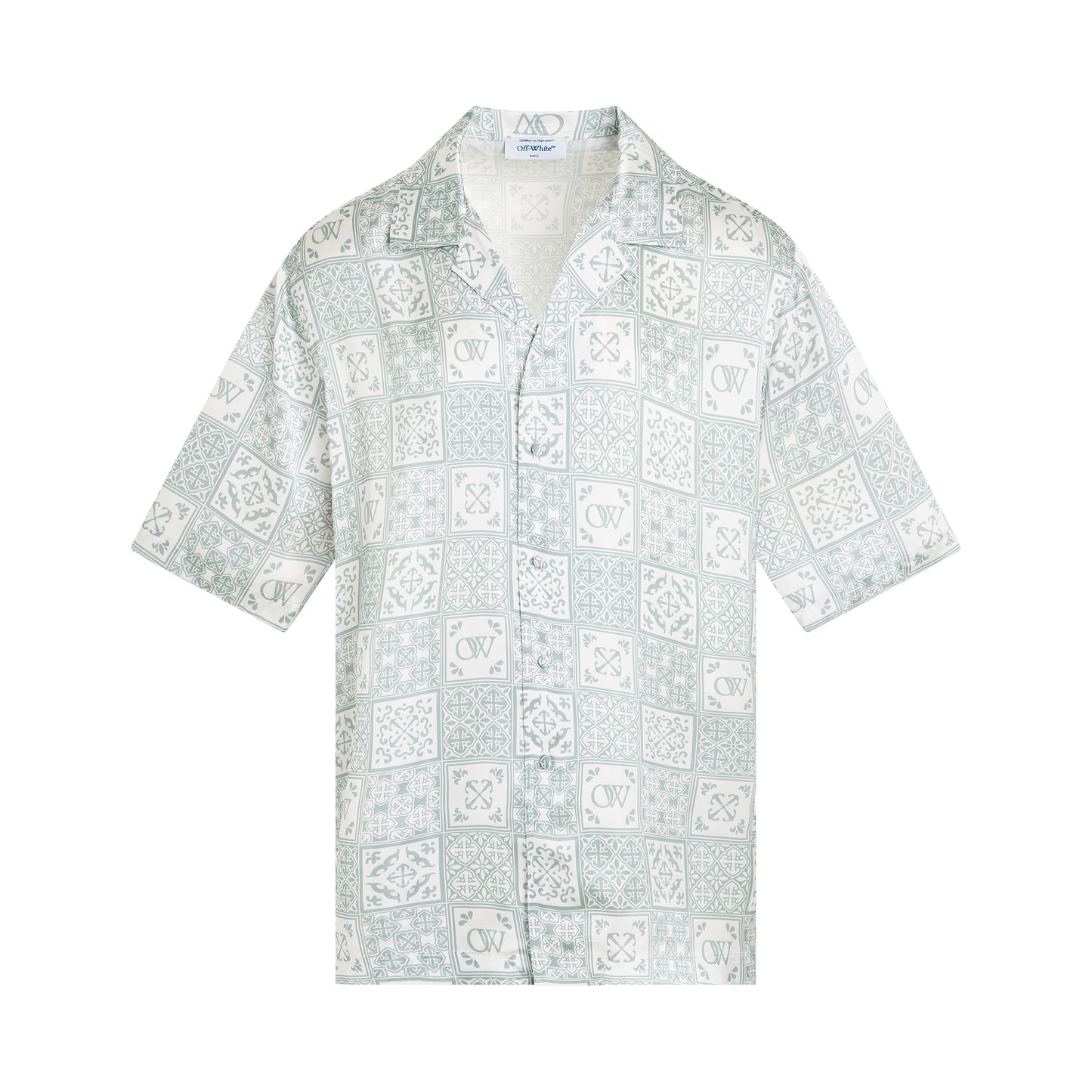 Maiolica Holiday Shirt in Light Blue