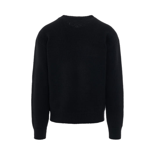 Bookish Chunky Knitwear in Black