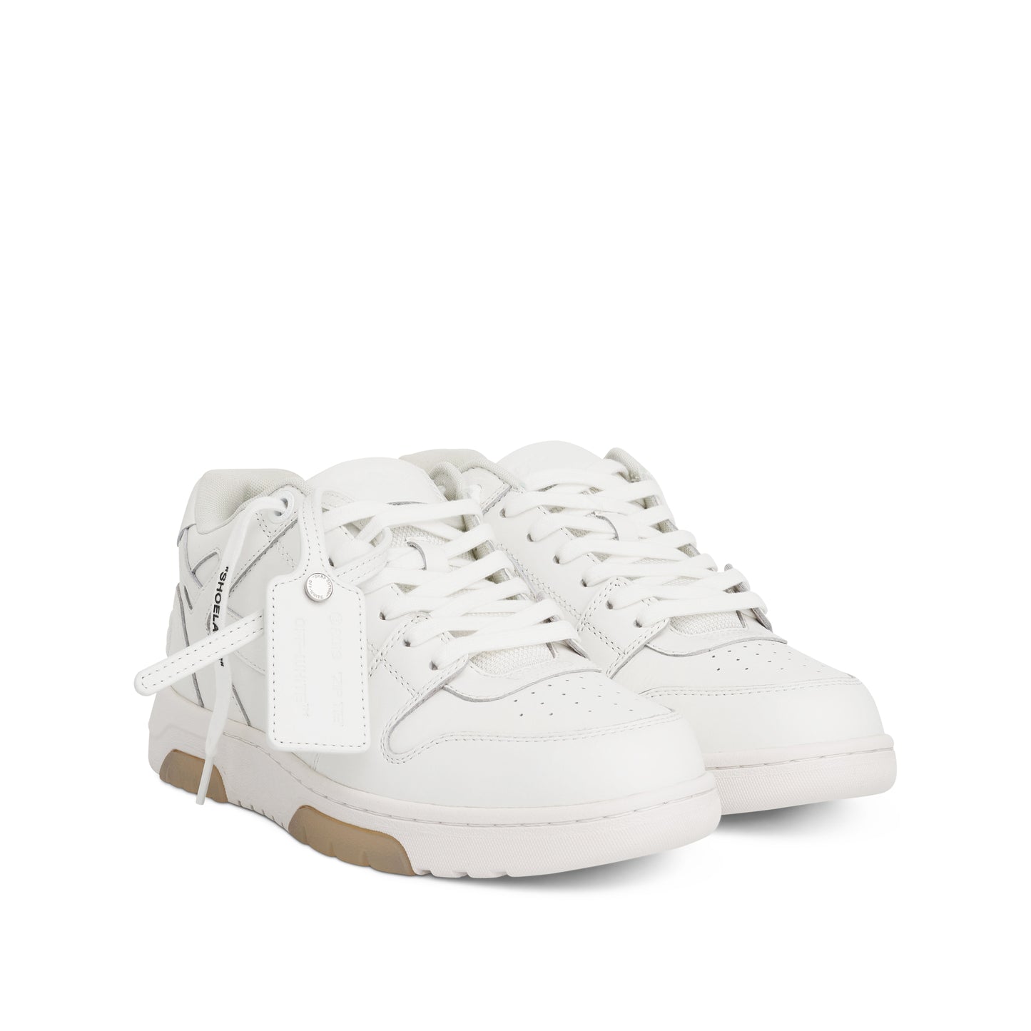 Out Of Office Leather Sneaker in White