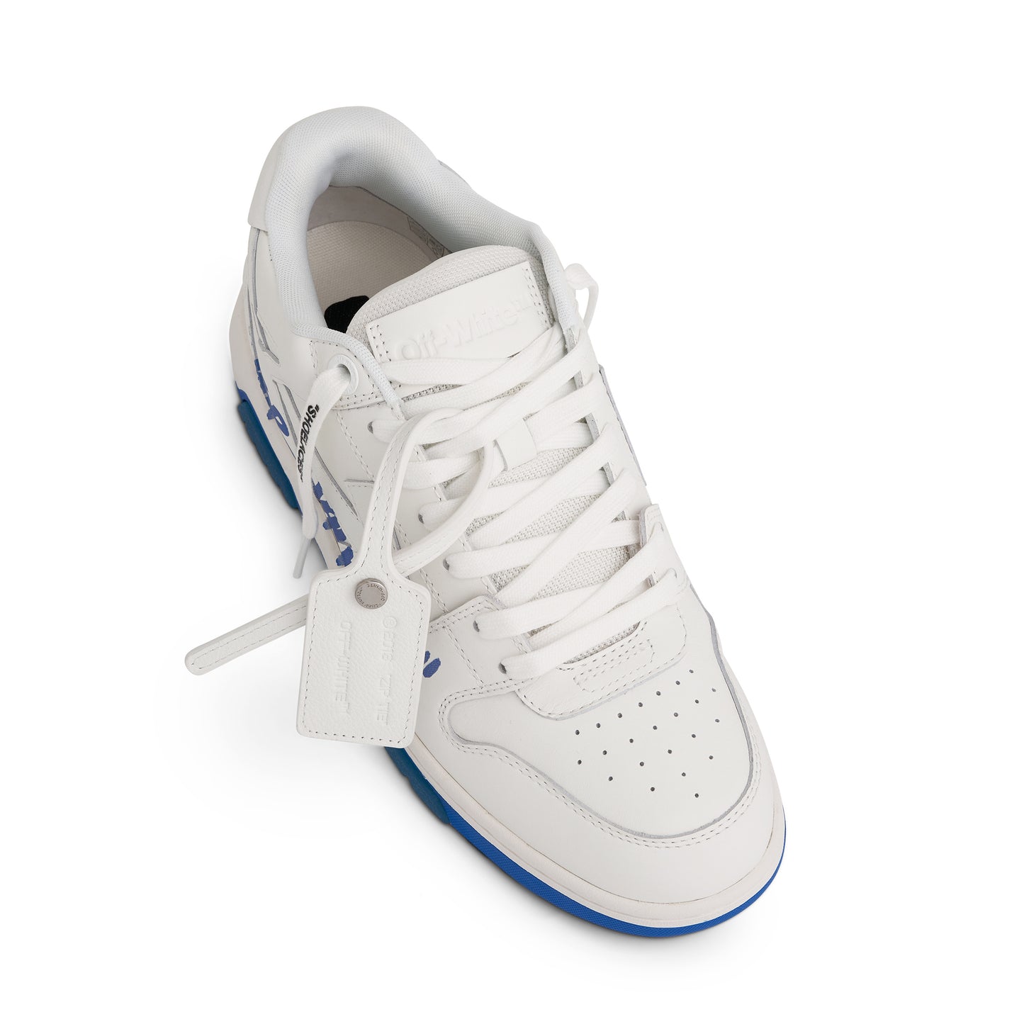 Out Of Office 'For Walking' Sneaker in White/Dusty Blue