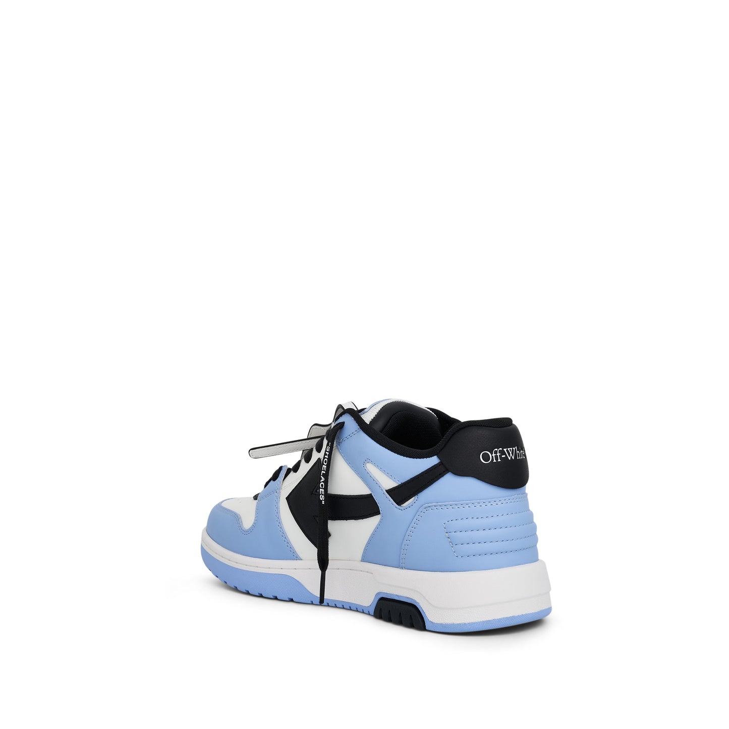 Out of Office Calf Leather Sneaker in Light Blue