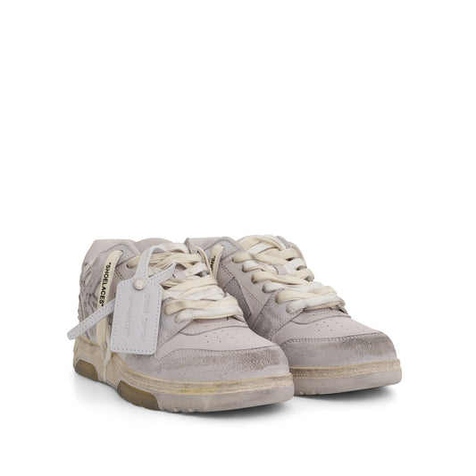 Out Of Office Vintage Leather Sneaker in White