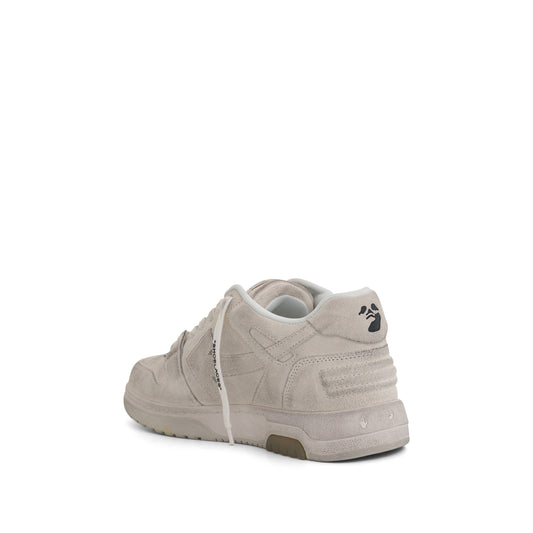 Out Of Office Vintage Suede Sneaker in White