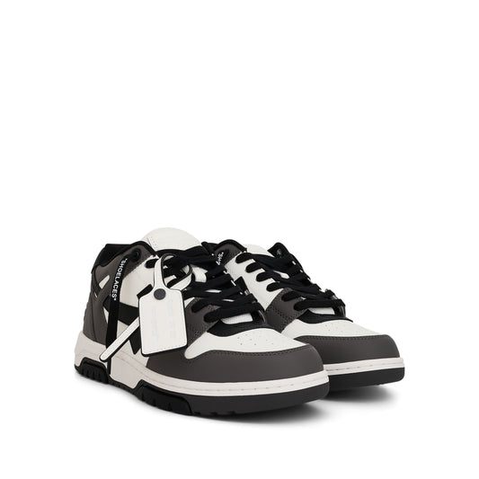 Out of Office Calf Leather Sneaker Dark Grey/Black