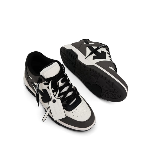 Out of Office Calf Leather Sneaker Dark Grey/Black