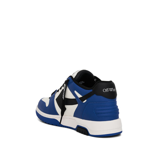 Out of Office Calf Leather Sneaker Navy Blue