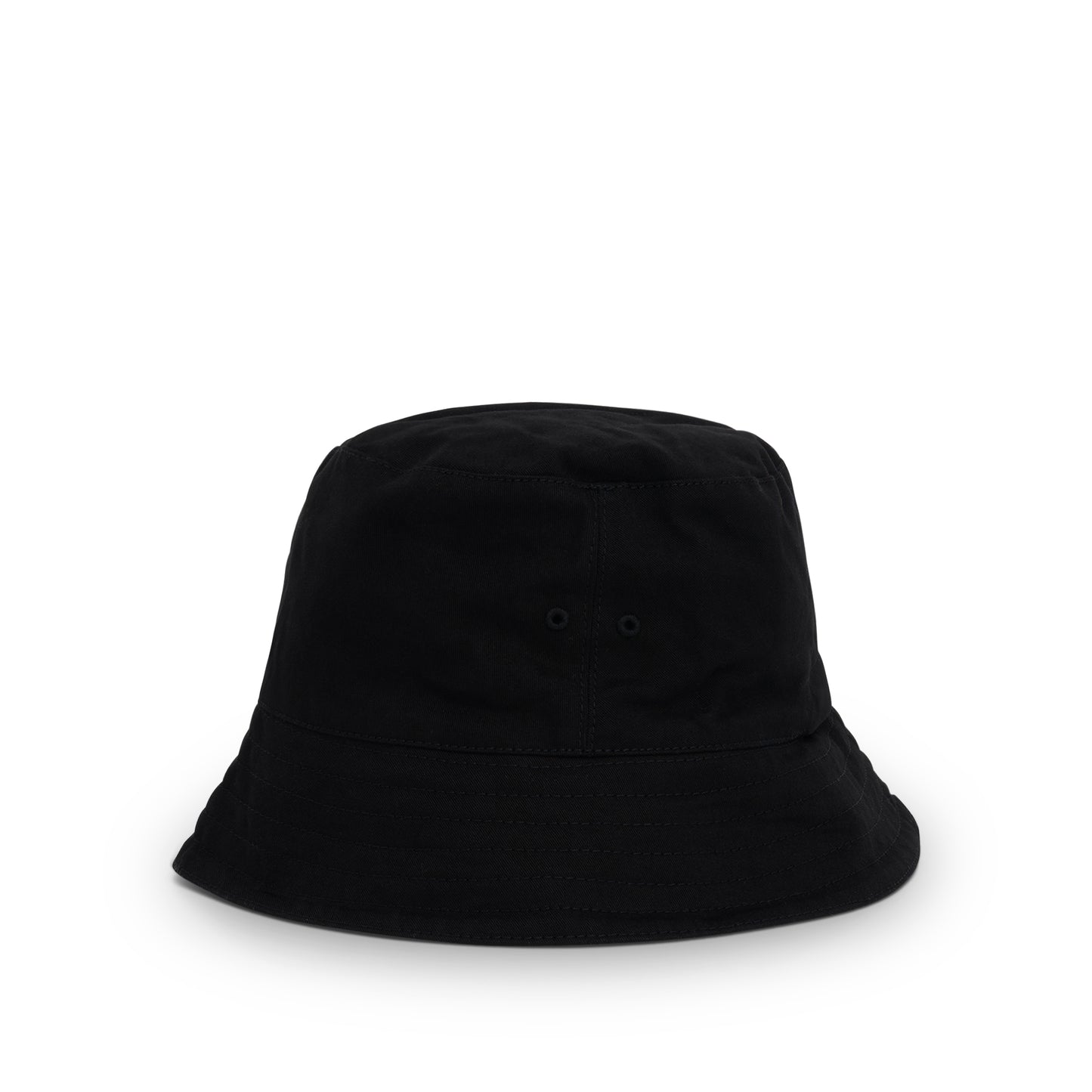 Arrow Motif Bucket Hat in Black/White