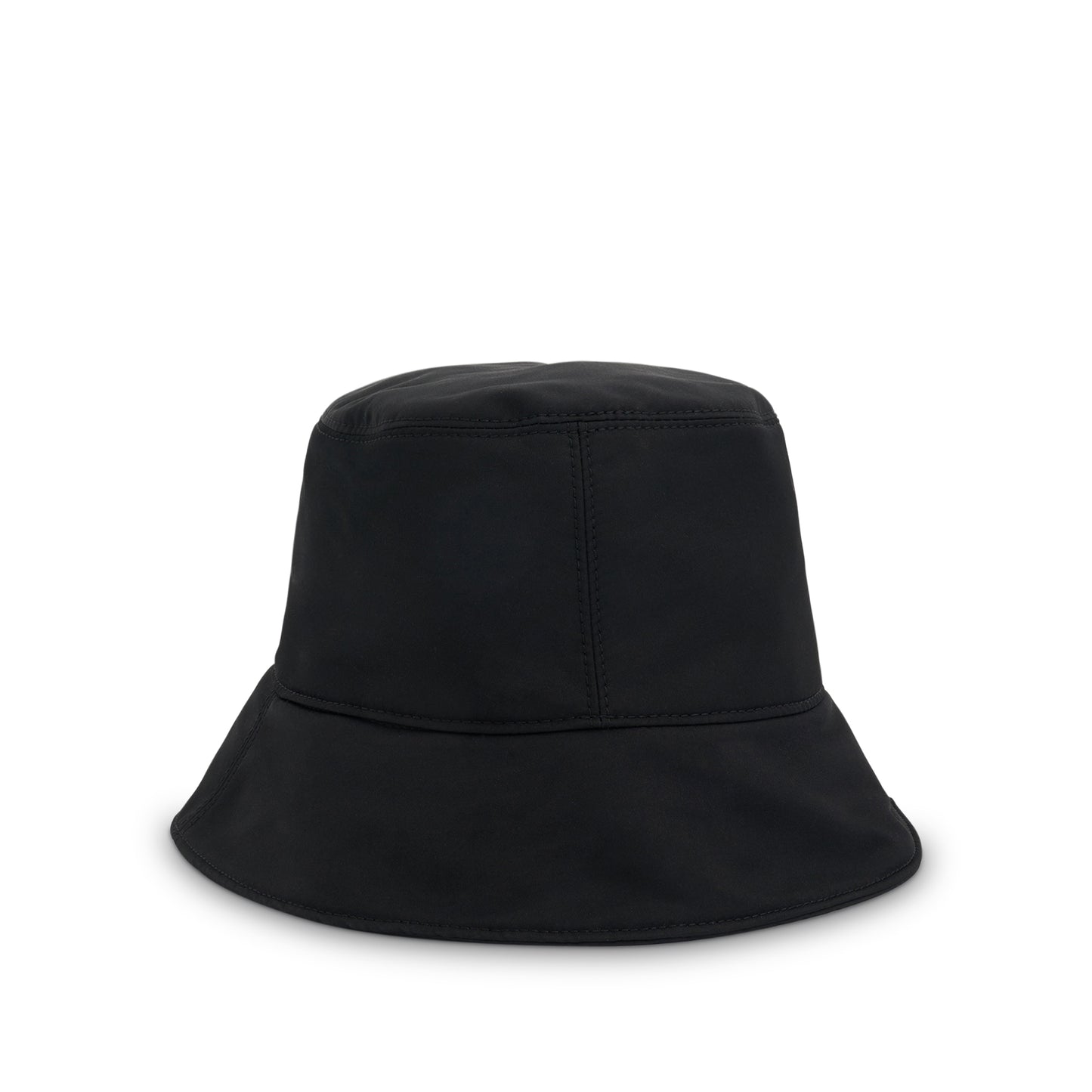 Bookish Nylon Bucket Hat in Black