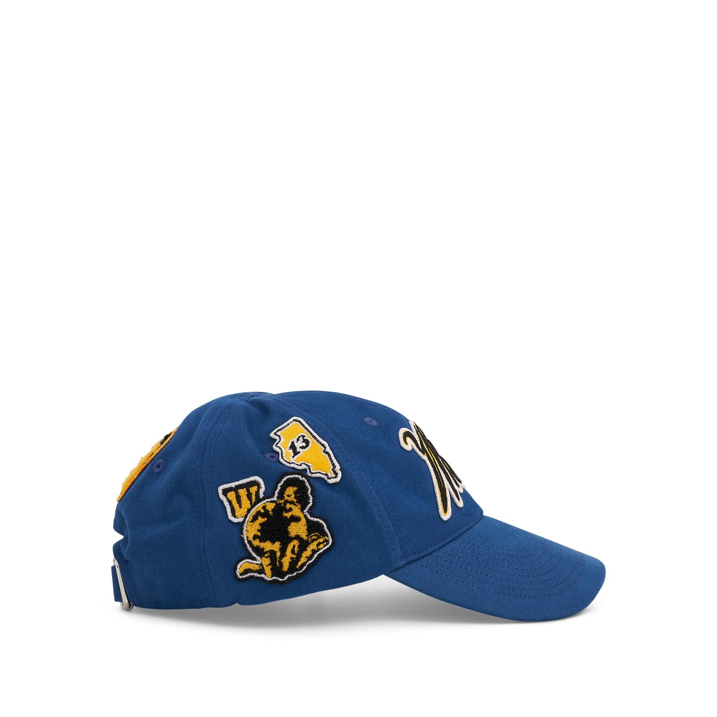World Varsity Baseball Cap in Blue/Yellow