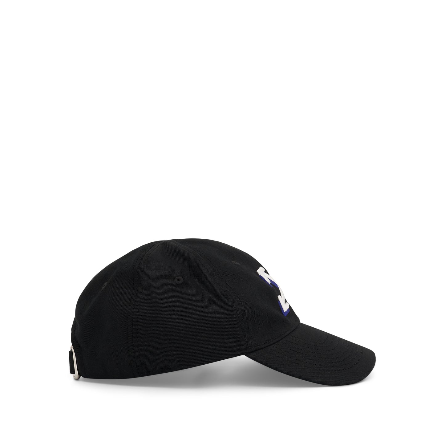 Arrow Baseball Cap in Black/White/Blue