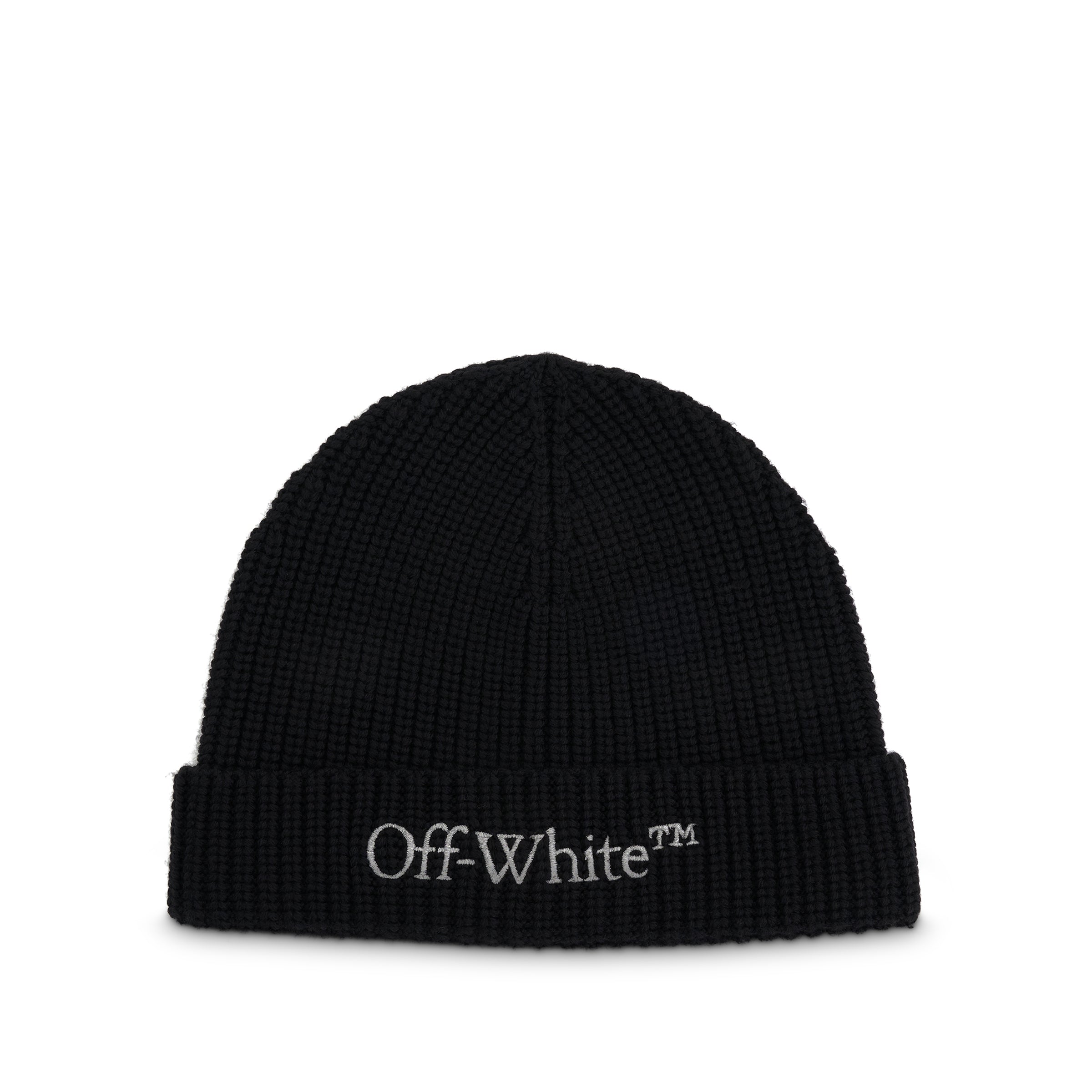 Bookish Classic Knit Beanie in Black