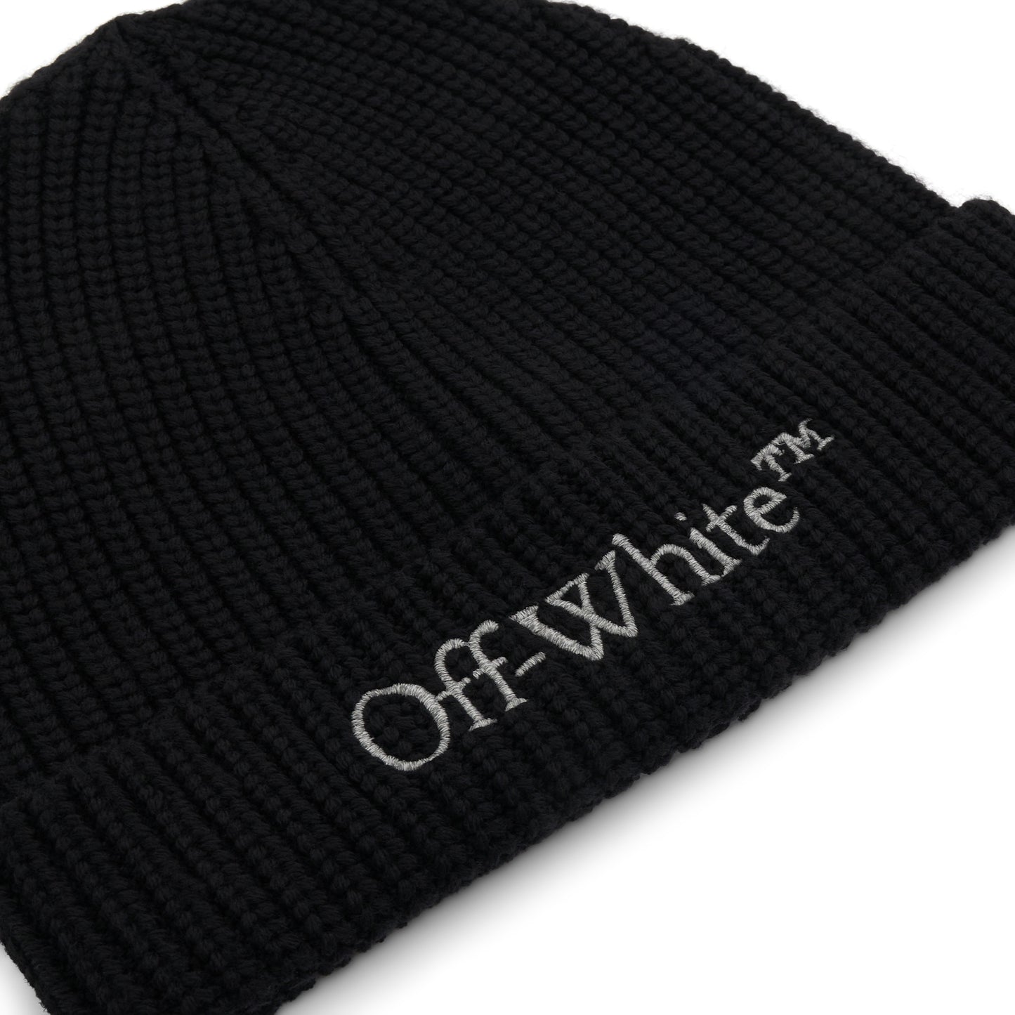Bookish Classic Knit Beanie in Black