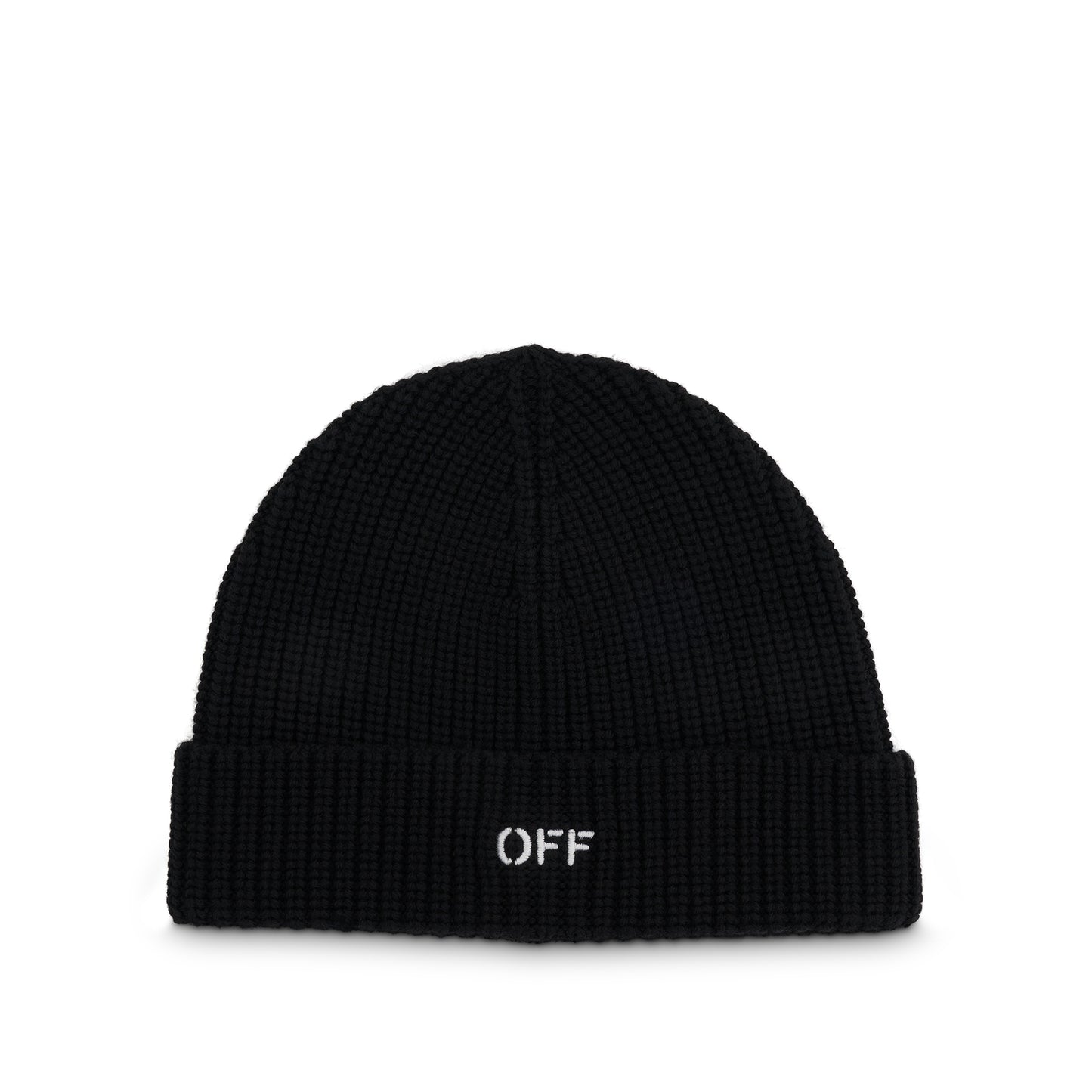 Classic Knit Beanie in Black