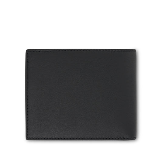 Quote Bifold Wallet in Black/White