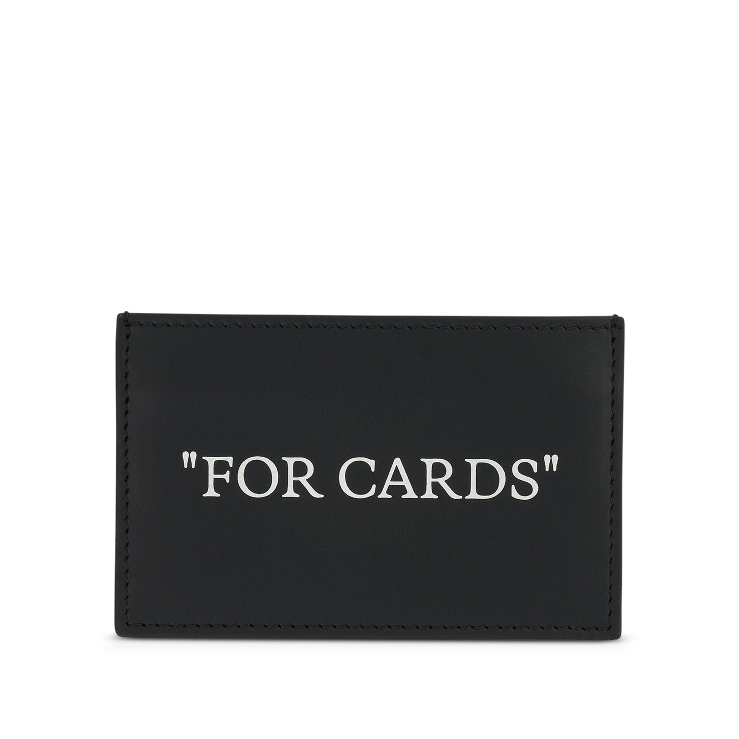 Quote Bookish Card Case in Black