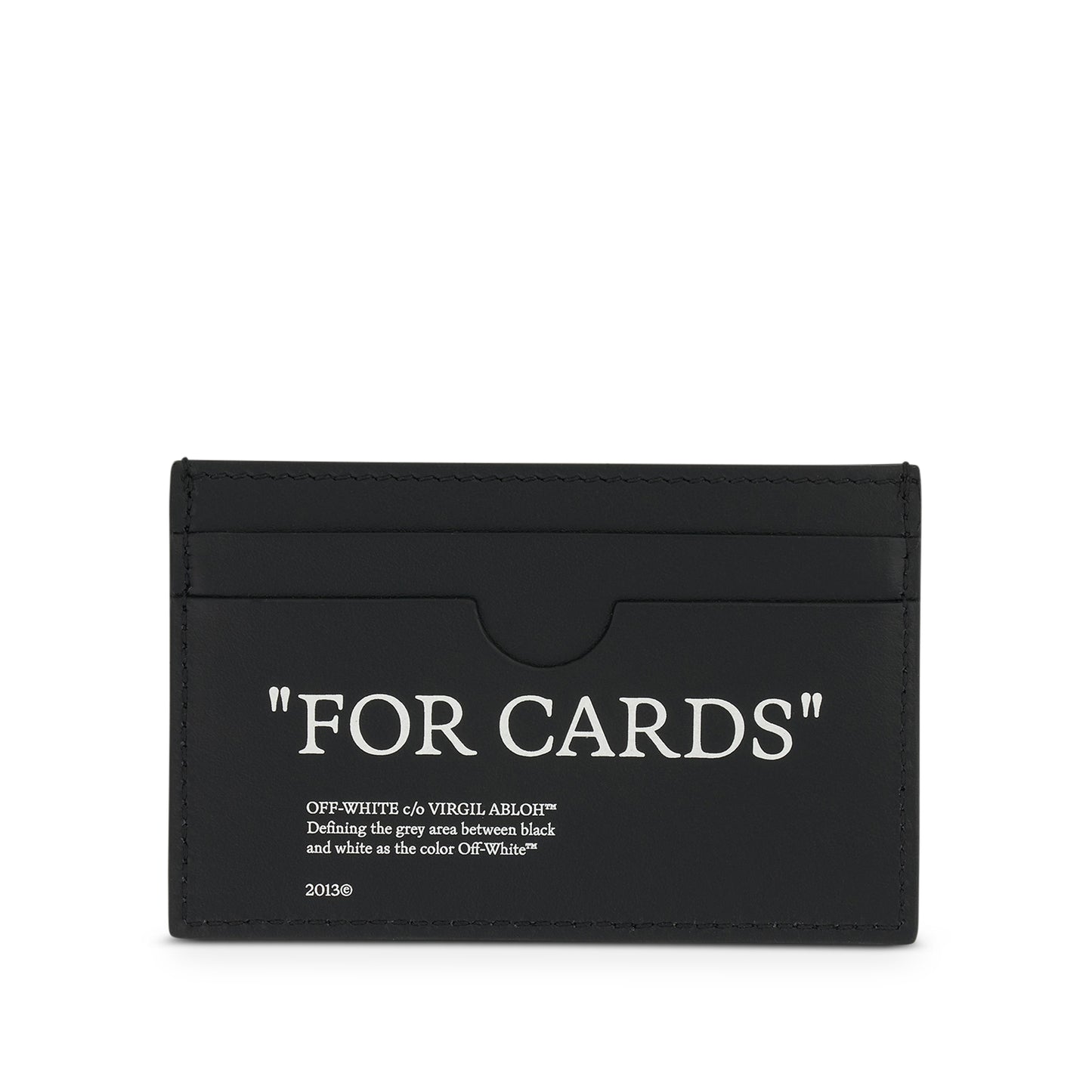 Quote Bookish Card Case in Black