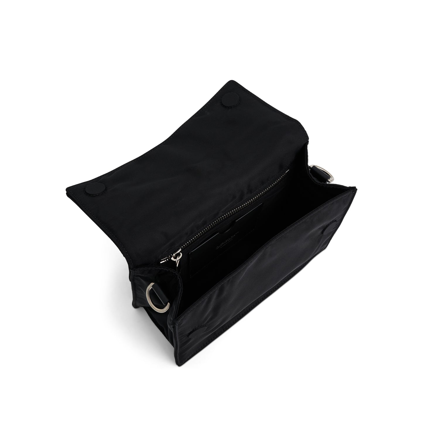 Soft Jitney 1.4 Simple Nylon Bag in Black