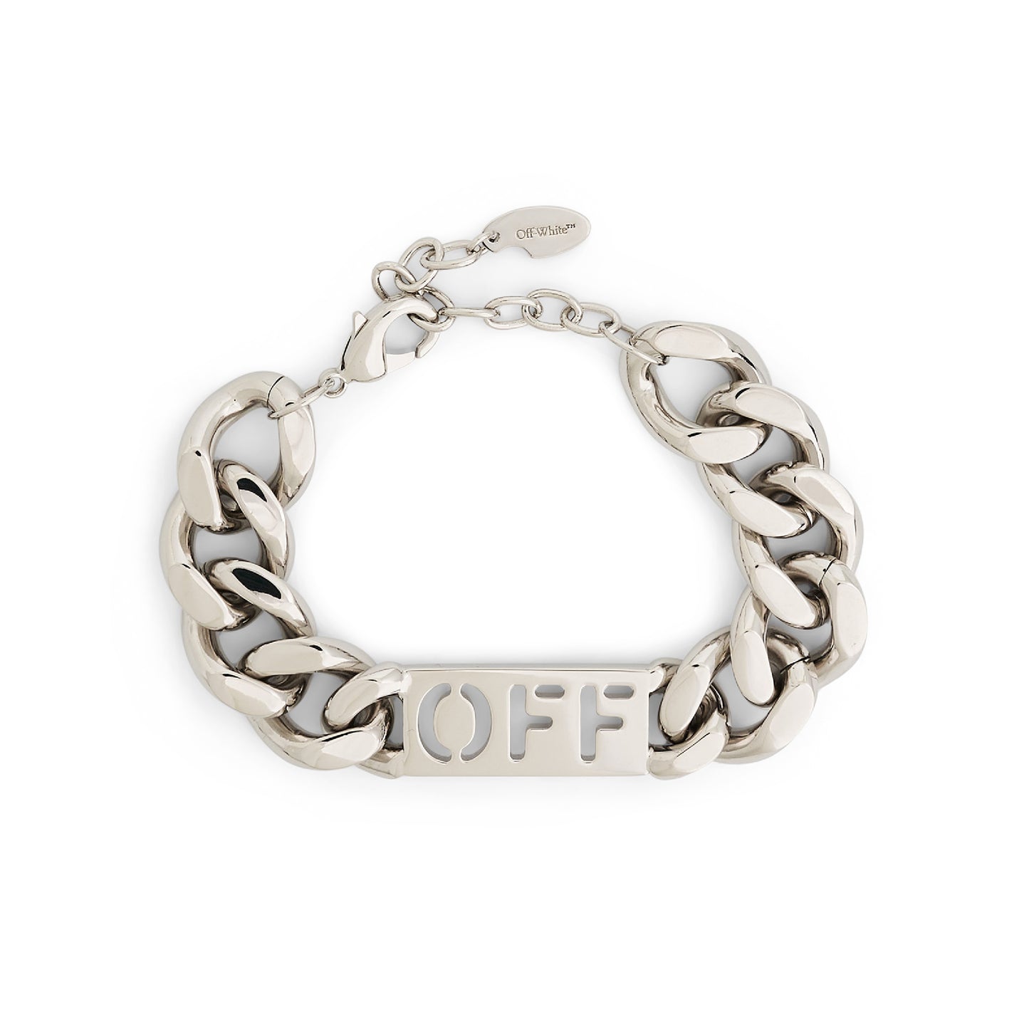 Logo Chain Colour Bracelet In Colour Silver