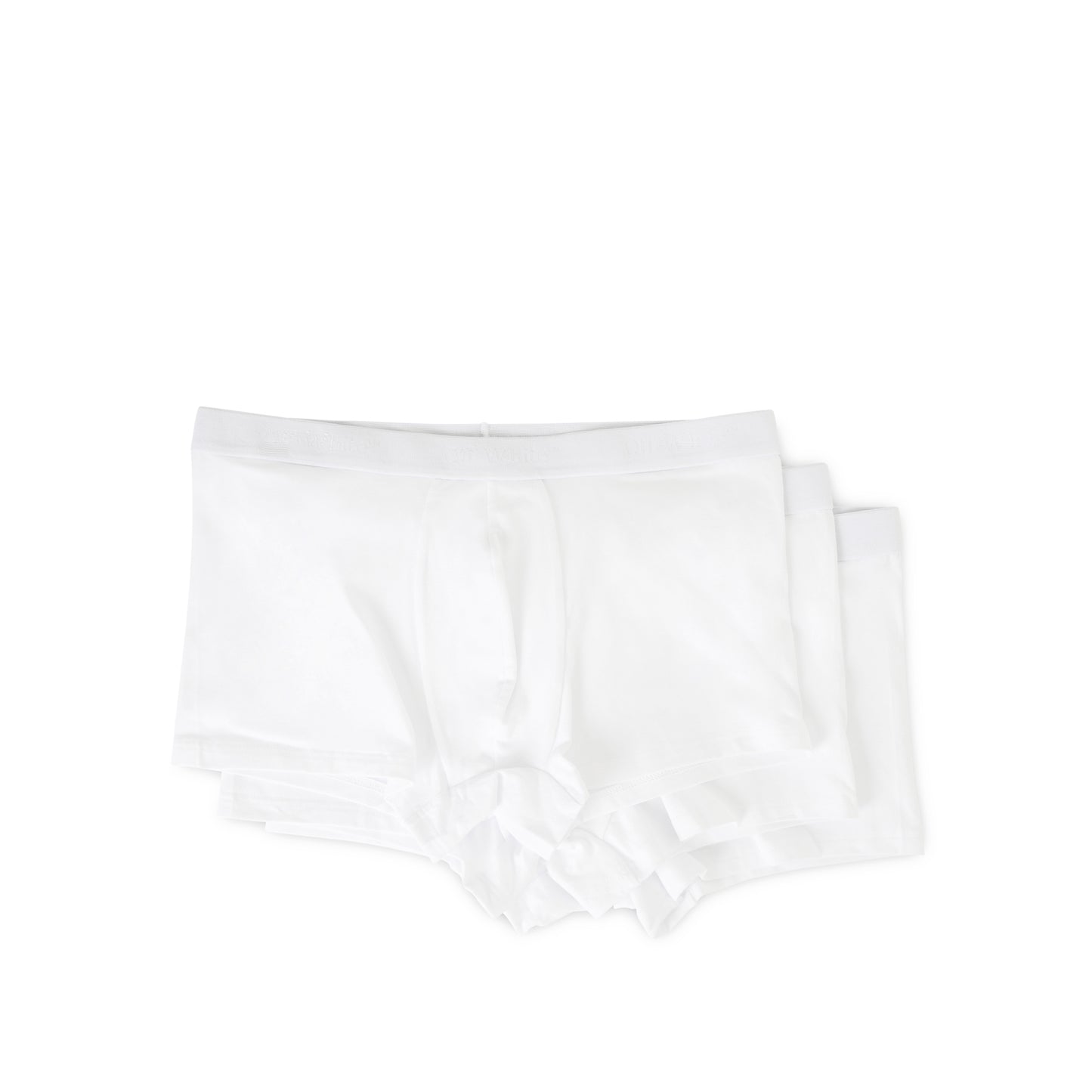 3 Pack Bookish Lowrise Boxer in White